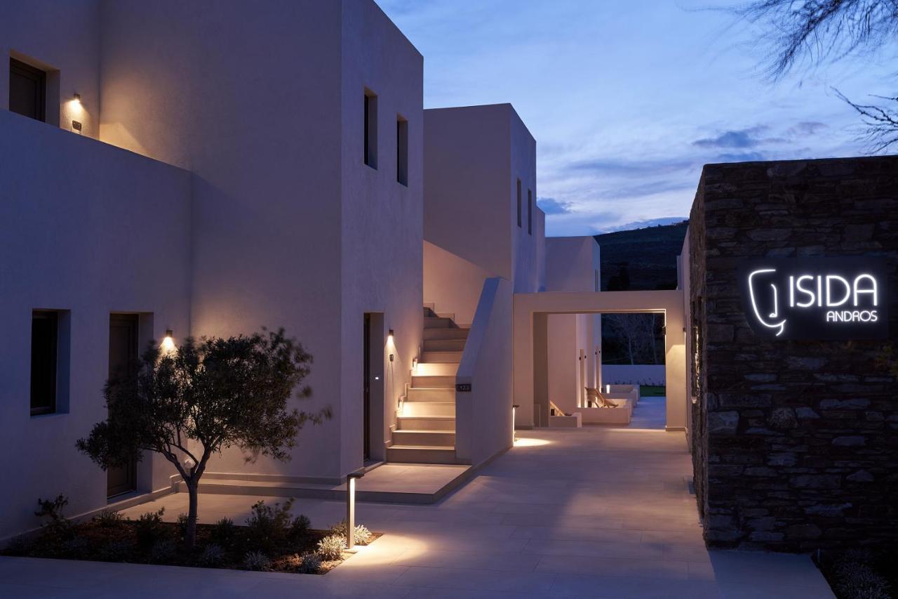Isida Andros Hotel Agios Petros  Exterior photo